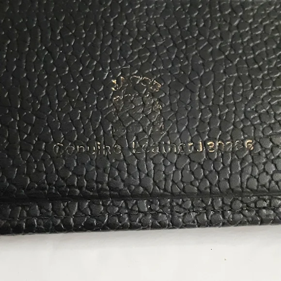 Jacob de Julia Paris black pebbled leather wallet - Picture 13 of 16